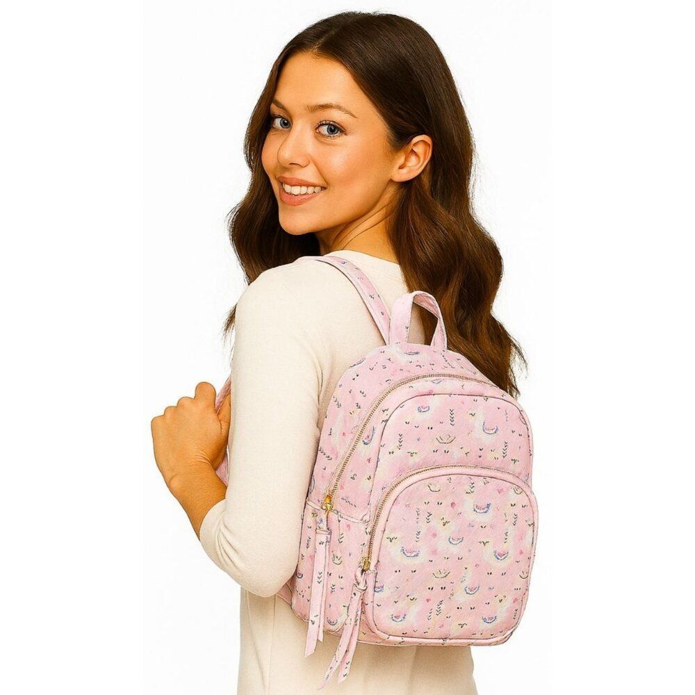 Under1sky Mini Backpack Katrina Lama Land Bag Pink Underonesky